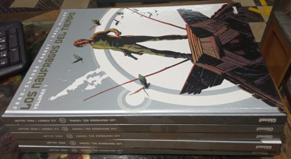 Los náufragos del tiempo. 5 vols. Completa.