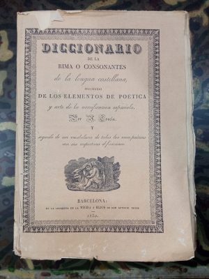 Diccionario de la rima o consonantes de la lengua castellana.