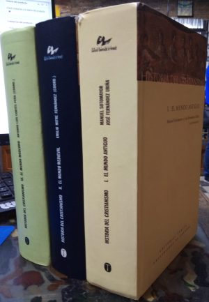 Historia del cristianismo I, II y III (falta en IV).