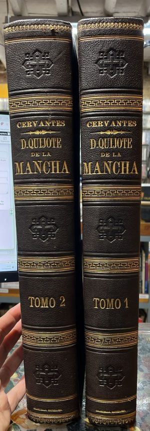 El Ingenioso Hidalgo Don Quijote de la Mancha. 2 vols.
