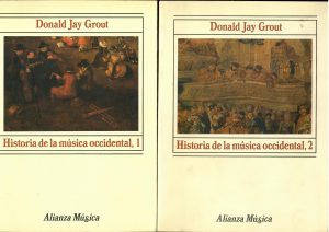 Historia de la música occidental. 2 vols.