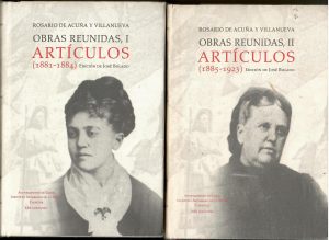 Obras reunidas I y II: Artículos (1881 - 1884) y (1885 - 1923).