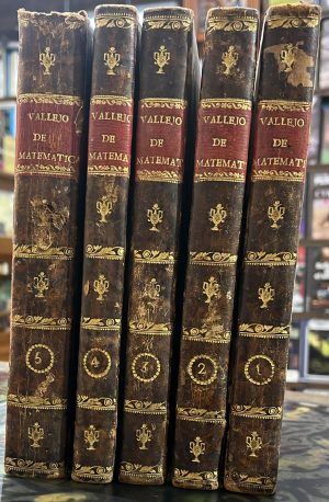 Tratado elemental de matemáticas. 5 vols.