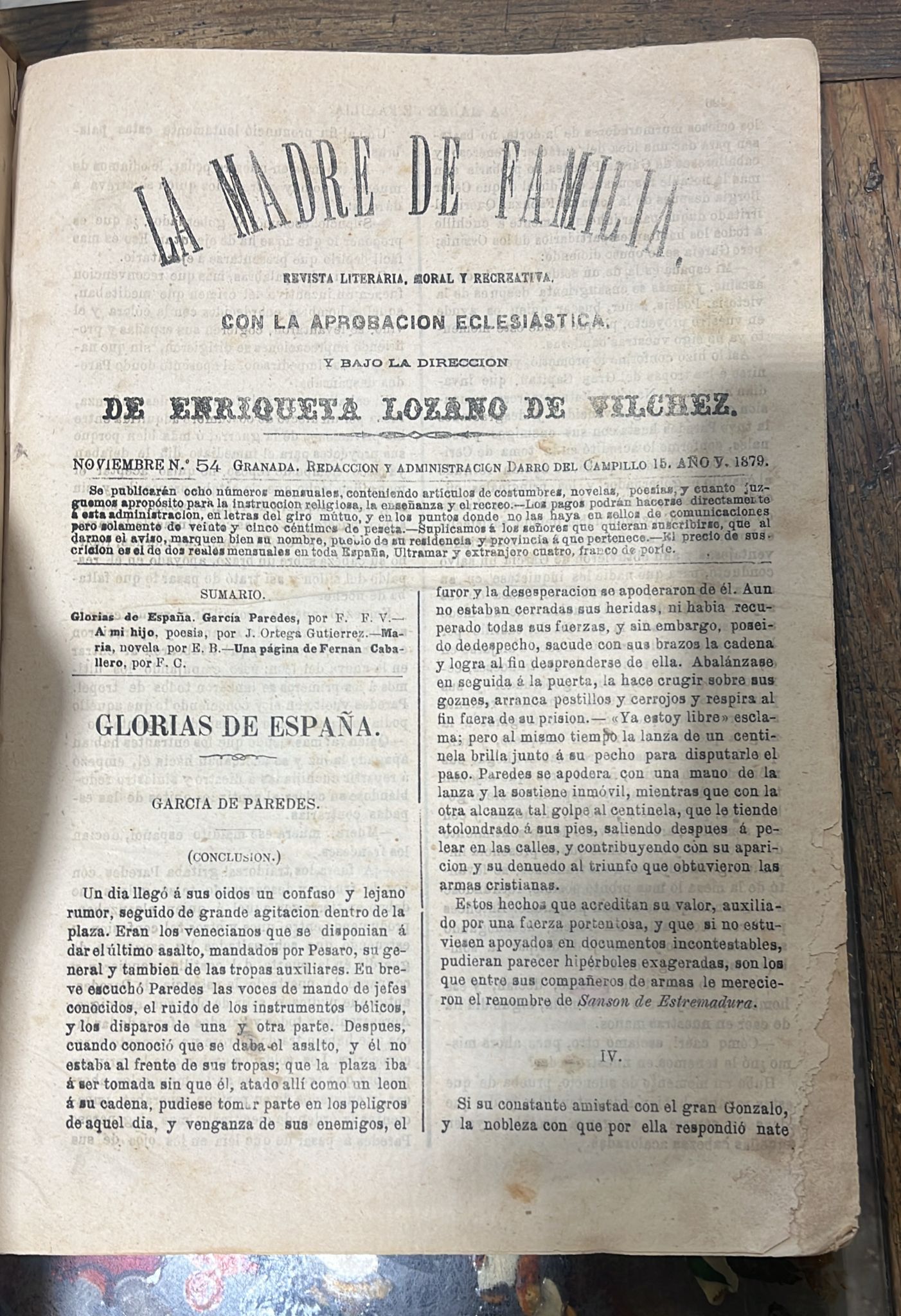 La madre de familia. Revista Moral e instructiva. Año V: Números 53-63. Año VI: 1-60. - Imagen 5